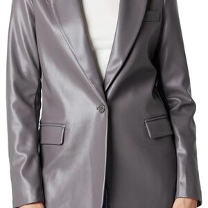 Sophisticated Gray Women's Blazer Sz L